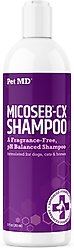 Pet MD Micoseb-CX Anti-Fungal Medicated Pet Shampoo, 12-oz bottle