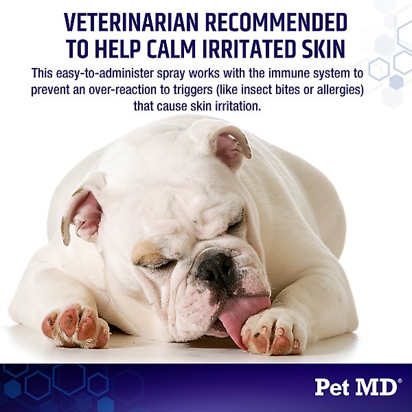 Show full view: Pet MD Hydrocortisone Itch Relief Pet Hot Spot Spray, 4-fl oz bottle slide 3 of 7