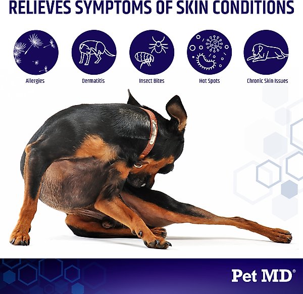 Show full view: Pet MD Hydrocortisone Itch Relief Pet Hot Spot Spray, 4-fl oz bottle slide 2 of 7