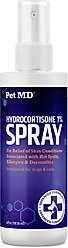 Pet MD Hydrocortisone Itch Relief Pet Hot Spot Spray, 4-fl oz bottle