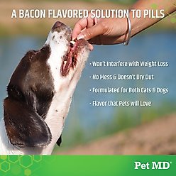 Pet MD Wrap-A-Pill Bacon Flavor Pill Paste Dog & Cat Supplement, 4.2-oz tub slide 2 of 7