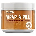Pet MD Wrap-A-Pill Peanut Butter Flavor Pill Paste Dog & Cat Supplement, 4.2-oz tub