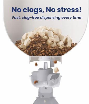 Show full view: PawsPik NutriWatch Automatic Smart Pet Feeder with Camera, 19-cup slide 8 of 11