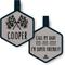 Show in main carousel: Besties Mini Speed Zone Racing Jingle-Free Silicone Dog ID Tag, Grey slide 1 of 11
