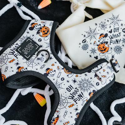 Show full view: Sassy Woof Mickey Mouse Halloween Adjustable Dog Harness, X-Large: 24 to 35-in chest slide 5 of 8