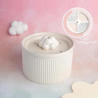 Show full view: Happy & Polly Cloud Cat Water Fountain Filters, 8 count slide 5 of 5