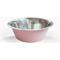 Show in main carousel: Hiddin Clear Double 2-Tone Dog Bowl, Pink, Small slide 4 of 5