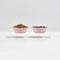 Show in main carousel: Hiddin Clear Double 2-Tone Dog Bowl, Pink, Small slide 1 of 5