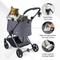 Show in main carousel: Ibiyaya Maxi Deep Carriage Dog Stroller, Twin Gray slide 5 of 9