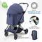 Show in main carousel: Ibiyaya Maxi Deep Carriage Dog Stroller, Royal Blue slide 4 of 9