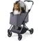 Show in main carousel: Ibiyaya Maxi Deep Carriage Dog Stroller, Twin Gray slide 1 of 9