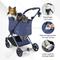 Show in main carousel: Ibiyaya Maxi Deep Carriage Dog Stroller, Royal Blue slide 5 of 9