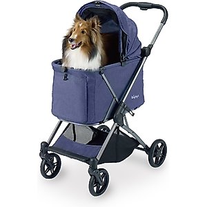Ibiyaya Maxi Deep Carriage Dog Stroller, Royal Blue