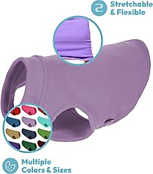 Gooby Stretch Fleece Dog Vest, Forest Green, Medium slide 2 of 5