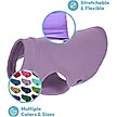 Show in main carousel: Gooby Stretch Fleece Dog Vest, Pumpkin, X-Large slide 3 of 6