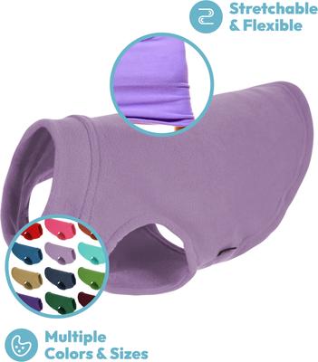 Gooby Stretch Fleece Dog Vest