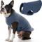 Show in main carousel: Gooby Stretch Fleece Dog Vest, Indigo Blue, X-Large slide 1 of 6