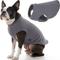 Show in main carousel: Gooby Stretch Fleece Dog Vest, Gray, Small slide 1 of 7