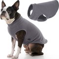 Gooby Stretch Fleece Dog Vest, Gray, XX-Large