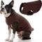 Show in main carousel: Gooby Stretch Fleece Dog Vest, Brown, X-Large slide 1 of 6