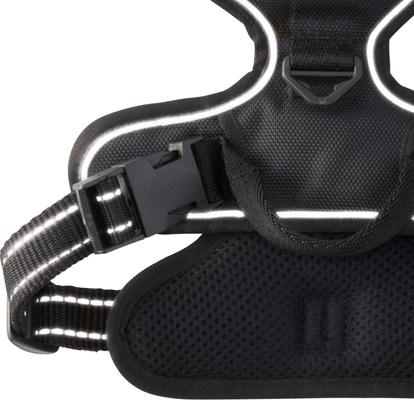 Show full view: Pet Passion Max Hardy Reflective Dog Harness, Black, Small: 15 to 19-in chest slide 5 of 6