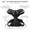 Show in main carousel: Pet Passion Max Hardy Reflective Dog Harness, Black, Small: 15 to 19-in chest slide 3 of 6