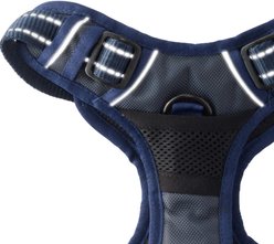 Pet Passion Max Hardy Reflective Dog Harness, Navy, Medium: 19 to 22-in chest slide 2 of 5