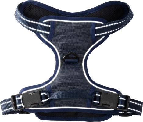 Show full view: Pet Passion Max Hardy Reflective Dog Harness, Navy, Medium: 19 to 22-in chest slide 2 of 5