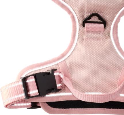 Show full view: Pet Passion Max Hardy Reflective Dog Harness, Pink, Large: 22 to 26-in chest slide 5 of 5