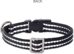 Pet Passion Max Hardy Reflective Dog Collar, Black, X-Large: 18 to 22-in neck, 1 1/4-in wide slide 2 of 5