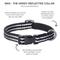 Show in main carousel: Pet Passion Max Hardy Reflective Dog Collar, Black, X-Large: 18 to 22-in neck, 1 1/4-in wide slide 2 of 5