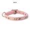 Show in main carousel: Pet Passion Remy Recycled Ribbon Dog Collar, Pink Camo, Small: 11 to 14-in neck, 1-in wide slide 4 of 6