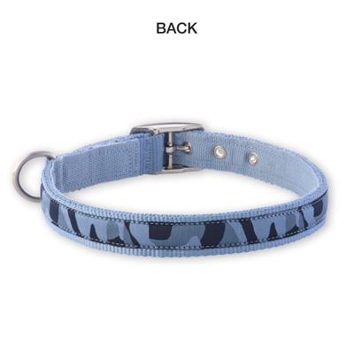 Show full view: Pet Passion Remy Recycled Ribbon Dog Collar, Navy Camo, XX-Large: 22 to 26-in neck, 1 1/4-in wide slide 5 of 7