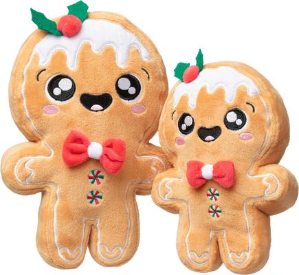 Show full view: FuzzYard Christmas Mistle-Dough Dog Toy, Small, Brown slide 5 of 5