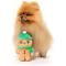 Show in main carousel: FuzzYard Christmas Holly Jolly Chillybread Dog Toy, Small, Green slide 3 of 5