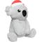 Show in main carousel: FuzzYard Christmas Coco Koala Dog Toy, Large, Grey slide 2 of 6