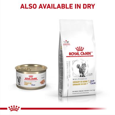 Show full view: Royal Canin Veterinary Diet Multifunction Urinary SO Aging 7+ & Calm Dry Cat Food, 17.6-lb bag slide 6 of 10