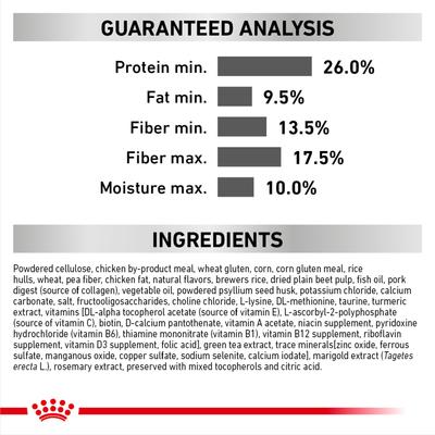 Show full view: Royal Canin Veterinary Diet Multifunction Advanced Mobility Support + Satiety Dry Dog Food, 26.4-lb bag slide 7 of 10