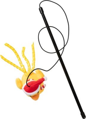 Show full view: FuzzYard Christmas Festive Waddles Cat Toy, Yellow slide 3 of 3