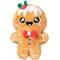 Show in main carousel: FuzzYard Christmas Mistle-Dough Dog Toy, Small, Brown slide 1 of 5
