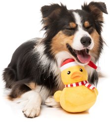 FuzzYard Christmas Festive Waddles Dog Toy, Yellow slide 2 of 5