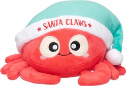FuzzYard Christmas Santa Claws Dog Toy, Red