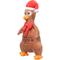 Show in main carousel: FuzzYard Christmas Chicken It Twice Chook Dog Toy, Brown slide 2 of 4