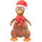 Show in main carousel: FuzzYard Christmas Chicken It Twice Chook Dog Toy, Brown slide 1 of 4
