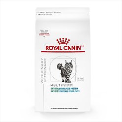 Royal Canin Veterinary Diet Multifunction Feline Satiety + Hydrolyzed Protein Dry Cat Food, 7-lb bag slide 1 of 9