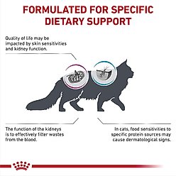 Royal Canin Veterinary Diet Multifunction Renal Support + Hydrolyzed Protein Dry Cat Food, 6.6-lb bag slide 2 of 9