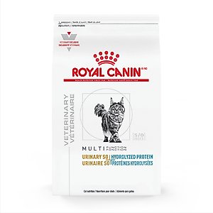 Royal Canin Veterinary Diet Multifunction Urinary SO + Hydrolyzed Protein Dry Cat Food, 6.6-lb bag