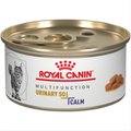 Royal Canin Veterinary Diet Multifunction Urinary + Calm Thin Slices in Gravy Wet Cat Food, 3-oz can, case of 24