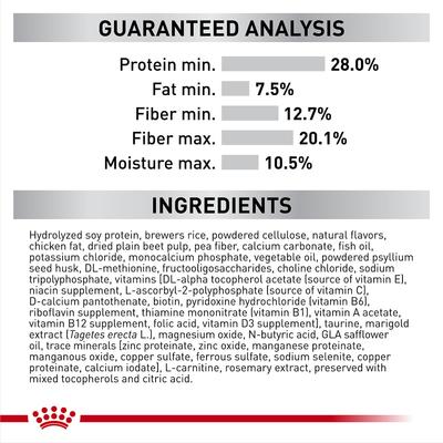 Show full view: Royal Canin Veterinary Diet Multifunction Satiety + Hydrolyzed Protein Dry Dog Food, 6.6-lb bag slide 7 of 10