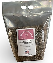 Sonoma Organic Dried Black Soldier Fly Larvae Chicken Feed, 5-lb bag